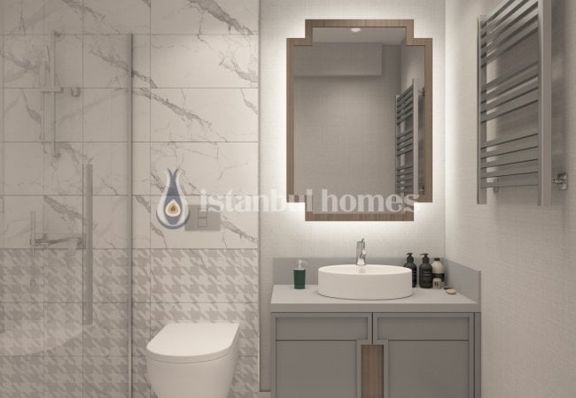 Kağıthane Levent'te Uygun Fiyatlı Lüks Tasarımlı Daireler 14