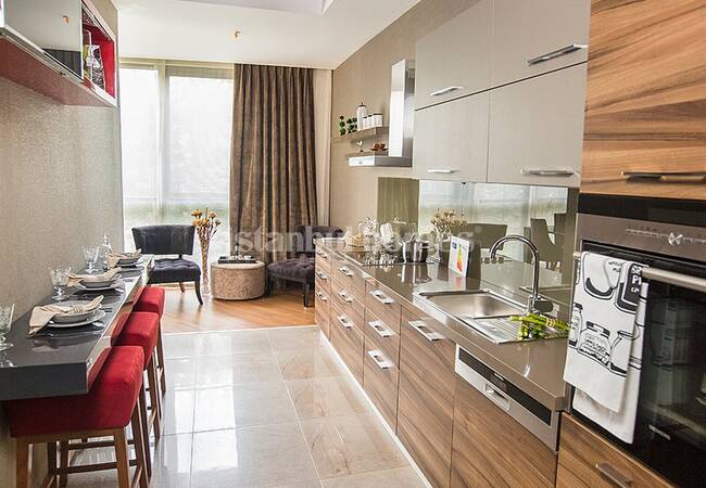 آپارتمان های واقع در یک مجتمع با استخر مشترک در کارتال 23