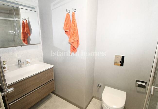 Capacious Apartments in Umraniye with Rich Social Features 31