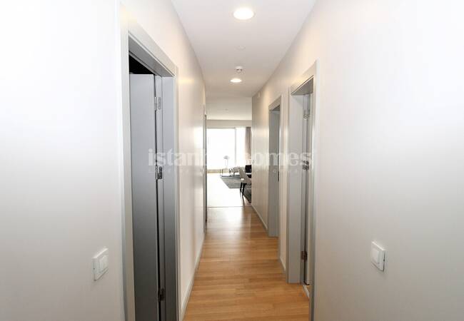 Capacious Apartments in Umraniye with Rich Social Features 35