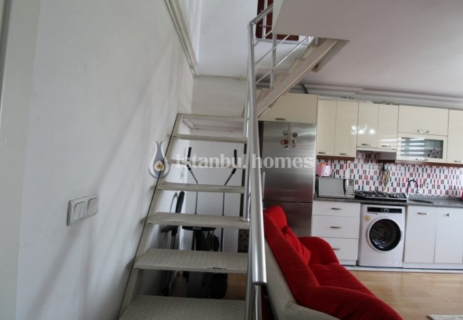 Duplex Apartment in a Privileged Location in Kagithane 9