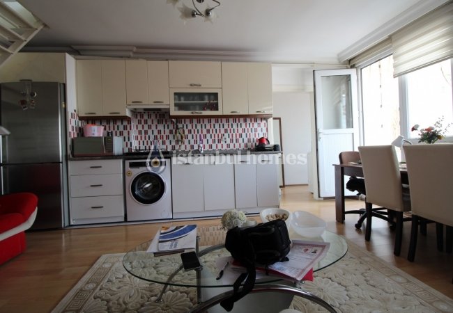 Duplex Apartment in a Privileged Location in Kagithane 4