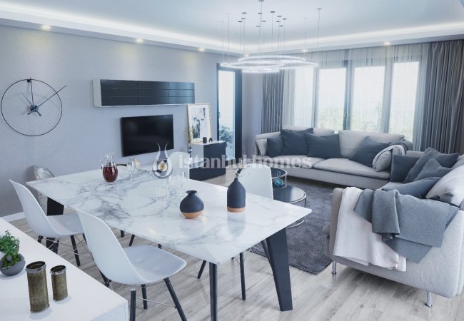 İstanbul Sancaktepe'de Güvenlikli Site İçinde Lüks Daireler 7