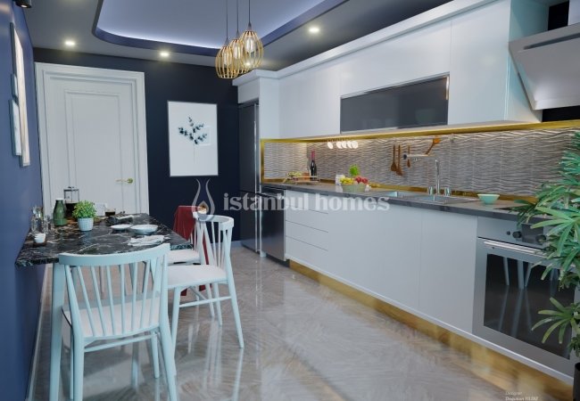 İstanbul Sancaktepe'de Güvenlikli Site İçinde Lüks Daireler 10