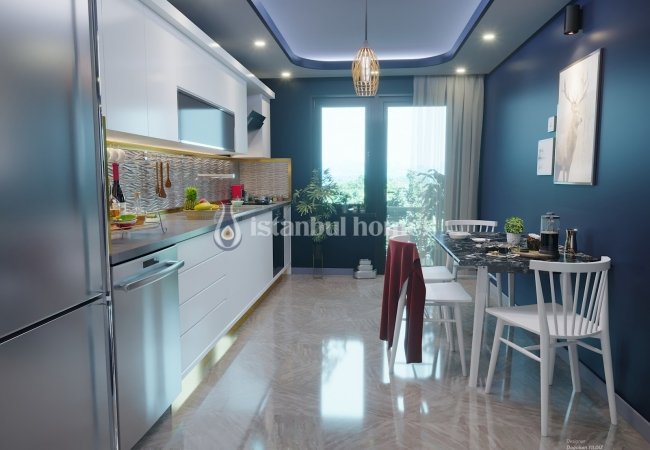 İstanbul Sancaktepe'de Güvenlikli Site İçinde Lüks Daireler 11