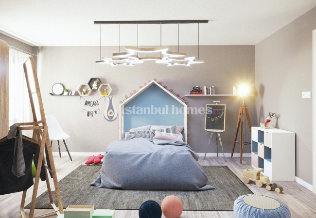 İstanbul Sancaktepe'de Güvenlikli Site İçinde Lüks Daireler 12