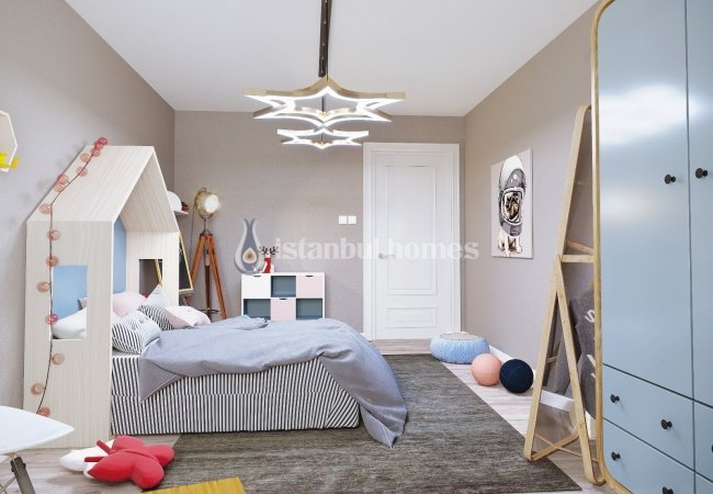 İstanbul Sancaktepe'de Güvenlikli Site İçinde Lüks Daireler 13