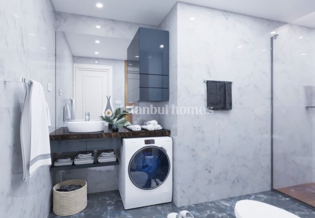 İstanbul Sancaktepe'de Güvenlikli Site İçinde Lüks Daireler 15