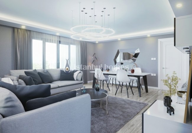 İstanbul Sancaktepe'de Güvenlikli Site İçinde Lüks Daireler 6