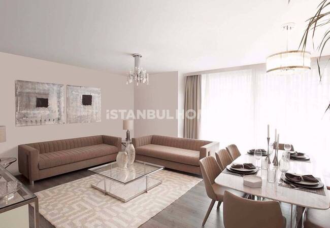 卡迪科伊(kadikoy) 带全景泳池的综合设施的物业 21