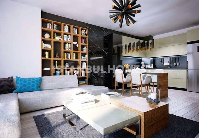 卡迪科伊(kadikoy) 带全景泳池的综合设施的物业 9