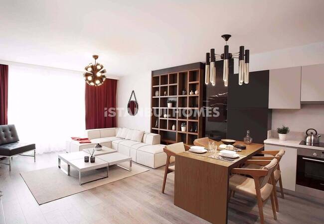 卡迪科伊(kadikoy) 带全景泳池的综合设施的物业 11