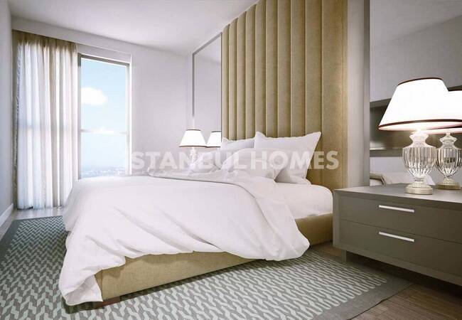 卡迪科伊(kadikoy) 带全景泳池的综合设施的物业 14