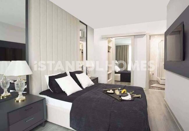 卡迪科伊(kadikoy) 带全景泳池的综合设施的物业 15