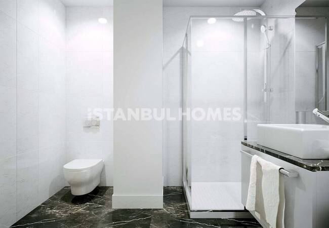 卡迪科伊(kadikoy) 带全景泳池的综合设施的物业 17