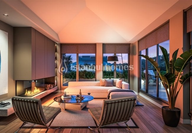 Modernly Designed Real Estate in an Elite Complex in Beykoz 21