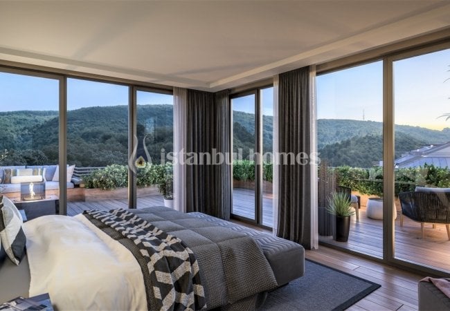 Modernly Designed Real Estate in an Elite Complex in Beykoz 22