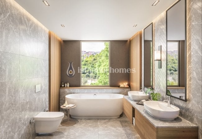Modernly Designed Real Estate in an Elite Complex in Beykoz 24