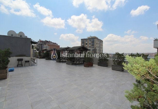 Квартиры с Общей Террасой в Удачном Месте Кягытхане 16