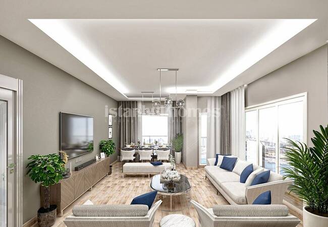 آپارتمان های نوساز و جدید، نزدیک به خط ساحلی در بیلیکدوزو 2