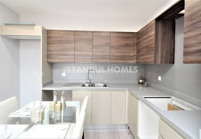 Flats in a Complex with Rich Social Amenities in Kadikoy 16