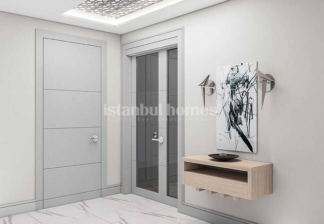 عقارات في اسطنبول في مجمع مع مركز تسوق 17