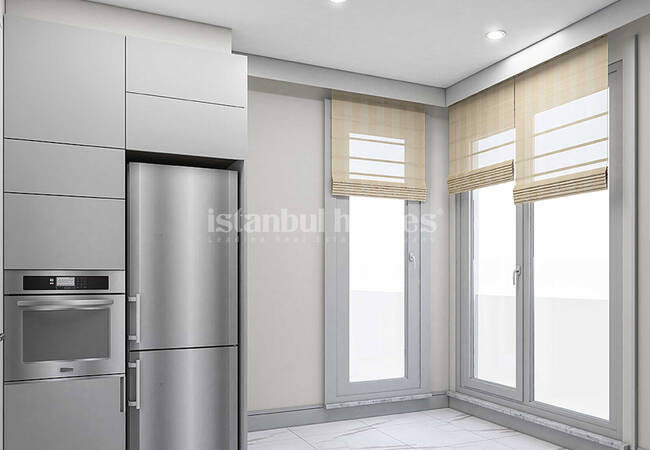 عقارات في اسطنبول في مجمع مع مركز تسوق 8