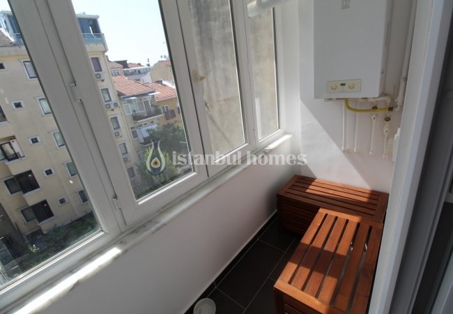 Элитная Квартира 1+1 После Ремонта в Фатихе, Стамбул 12