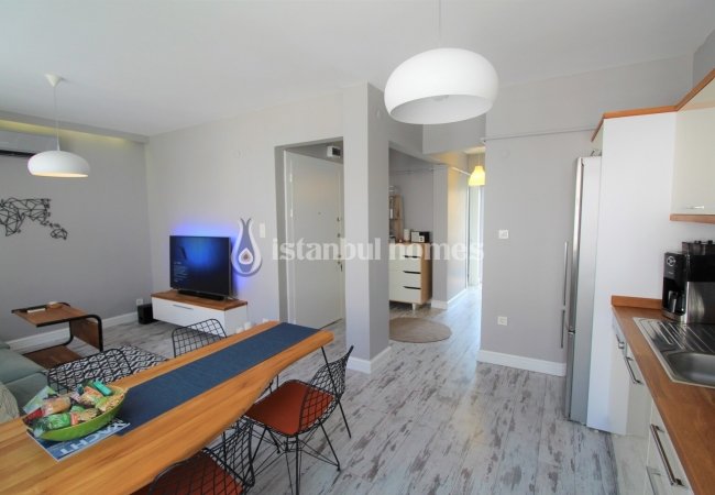 Элитная Квартира 1+1 После Ремонта в Фатихе, Стамбул 4