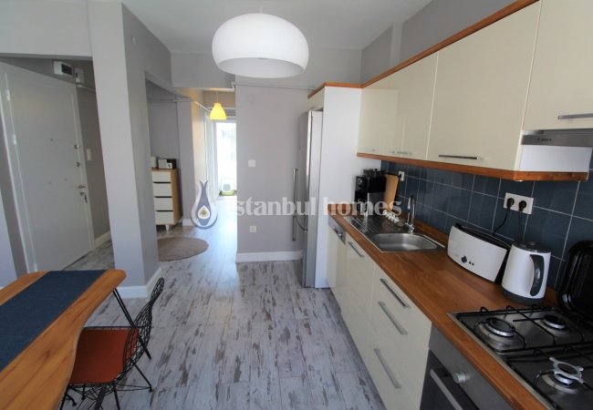 Элитная Квартира 1+1 После Ремонта в Фатихе, Стамбул 5