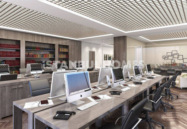 İstanbul Ataşehir'de Merkezi Konumda Lüks Ofis ve Dükkanlar 8