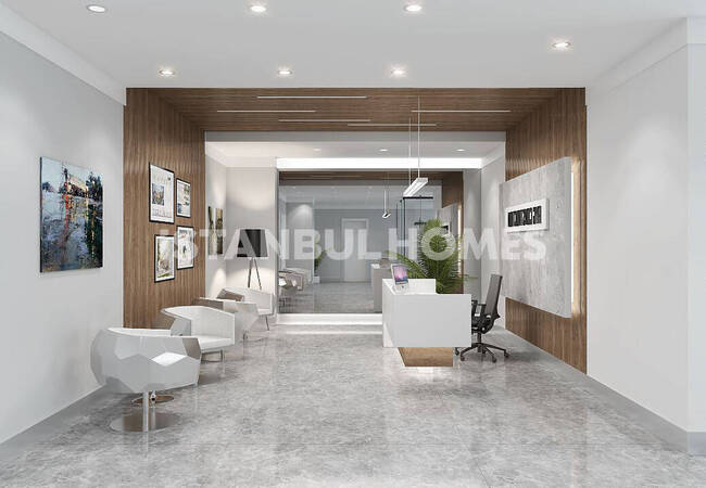 İstanbul Ataşehir'de Merkezi Konumda Lüks Ofis ve Dükkanlar 7