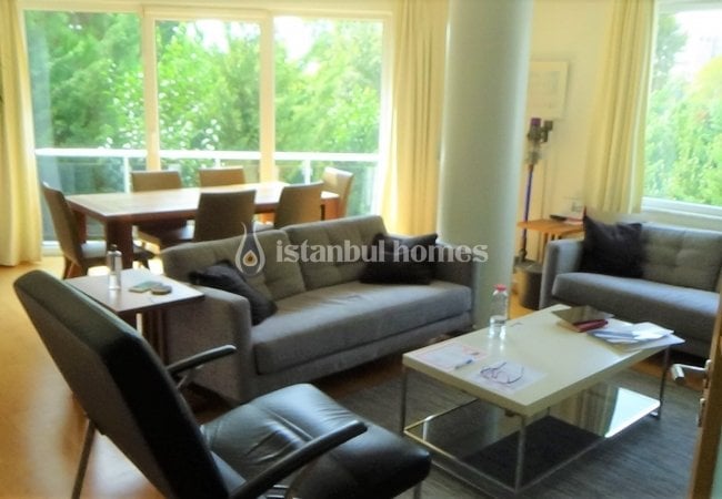 Beşiktaş'ta Ihlamur Kasrı'na Komşu Bahçe Katı Dubleks Daire 6