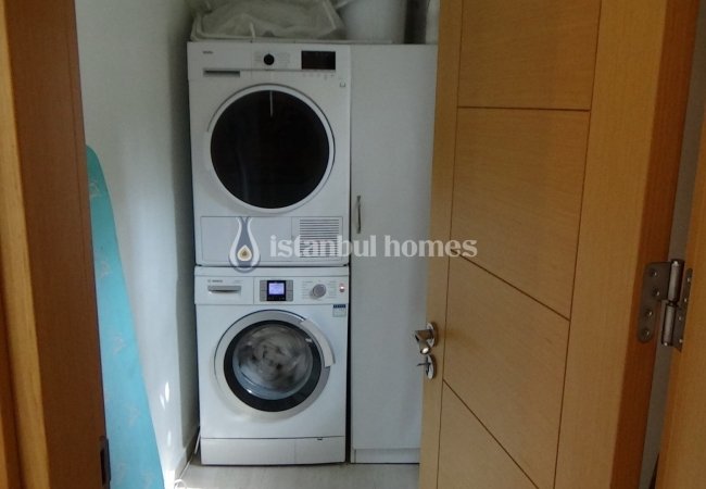 Beşiktaş'ta Ihlamur Kasrı'na Komşu Bahçe Katı Dubleks Daire 16