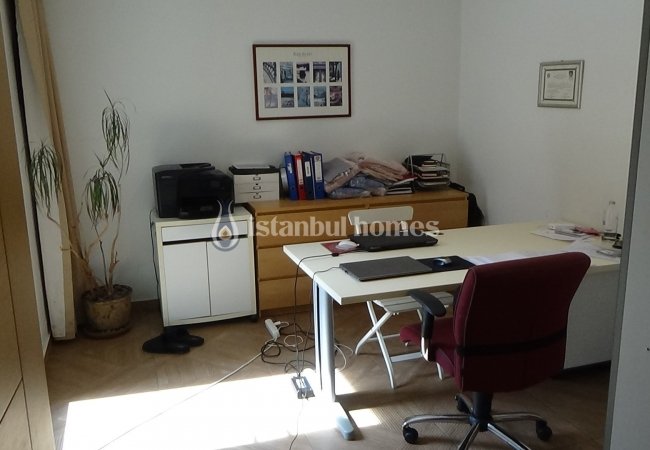 Beşiktaş'ta Ihlamur Kasrı'na Komşu Bahçe Katı Dubleks Daire 17