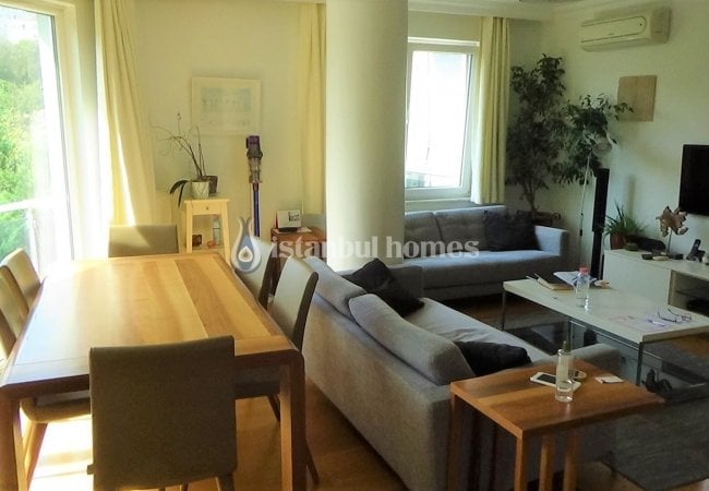 Beşiktaş'ta Ihlamur Kasrı'na Komşu Bahçe Katı Dubleks Daire 7