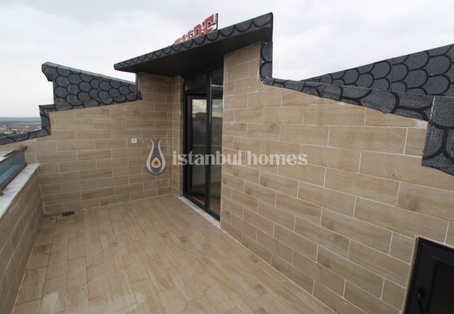 5+1 Duplex Apartment with City View in Istanbul Eyupsultan 17