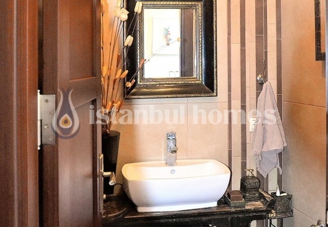 İstanbul Ömerli'de Geniş Özel Bahçeli Doğayla İç İçe Villa 19