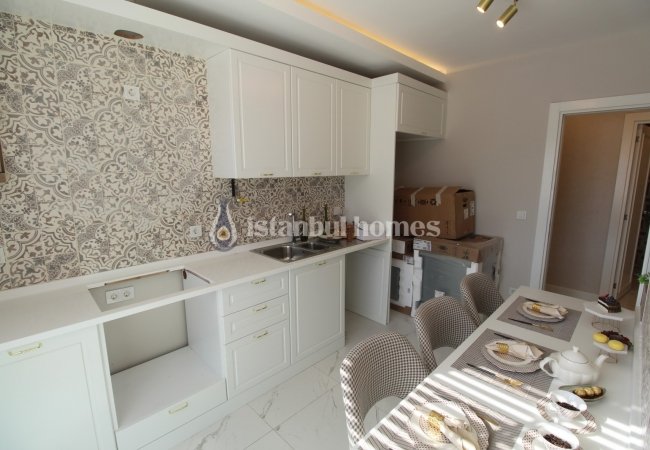 آپارتمان های شیک نزدیک به اسکله بیلیکدوزو در استانبول 14