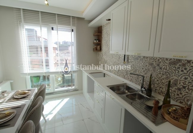 آپارتمان های شیک نزدیک به اسکله بیلیکدوزو در استانبول 15