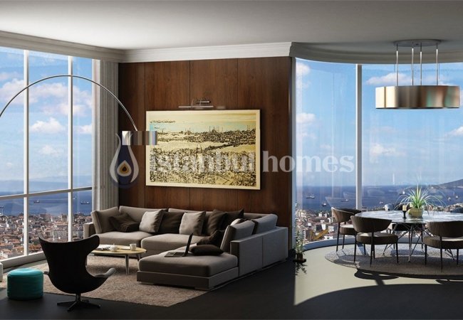 Kartal’da Metroya Yakın Site İçinde Deniz Manzaralı Gayrimenkuller 10