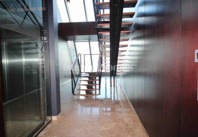 Hohe Zimmerdecken Penthouse Zum Verkauf In Istanbul Sisli 13