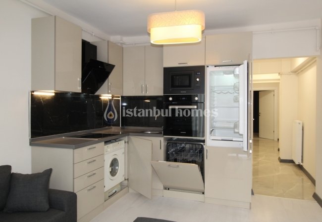 Appartement Moderne Avec Jardin Et Meubles À Sisli 8