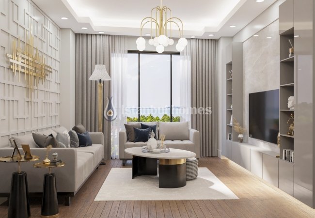 贝尤鲁的金角和城市景观别致公寓 3