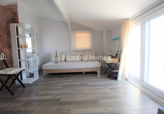 Duplex Flat with Panoramic Maiden’s Tower View in Besiktas 13