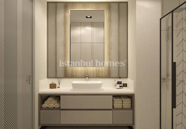Beylikdüzü'nde Site İçerisinde Çağdaş Tasarımlı Şık Daireler 25
