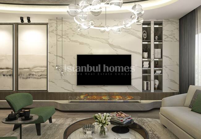 Beylikdüzü'nde Site İçerisinde Çağdaş Tasarımlı Şık Daireler 16