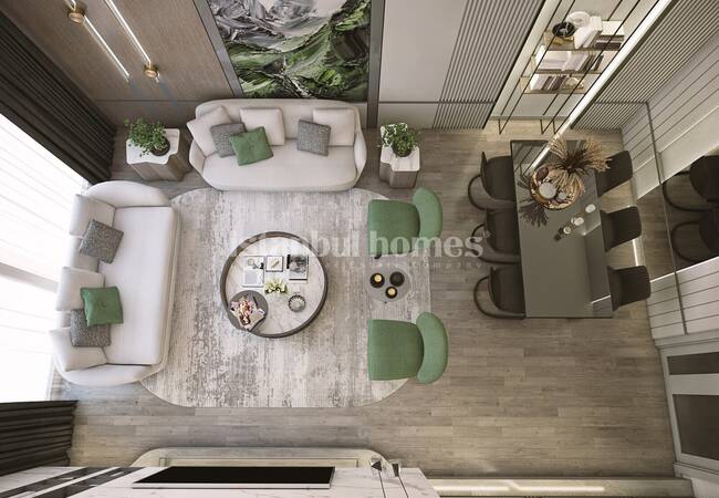 Beylikdüzü'nde Site İçerisinde Çağdaş Tasarımlı Şık Daireler 17