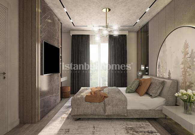 Beylikdüzü'nde Site İçerisinde Çağdaş Tasarımlı Şık Daireler 23