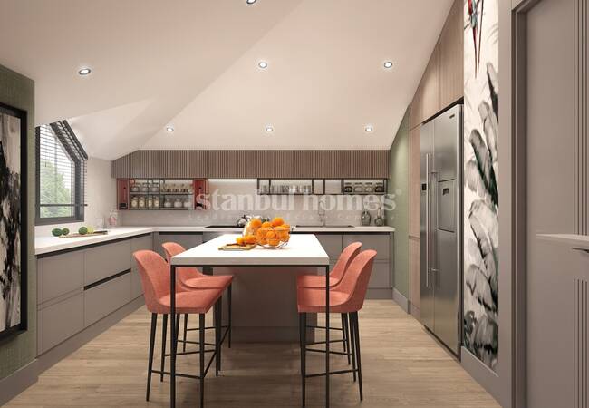 New Build Triplex Villas with Private Pool in Beylikduzu 18
